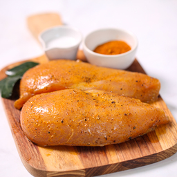 Marinated Pasture-fed Chicken Breast Coconut Curry